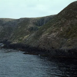 Middle Anacapa Island, Sheep Ranch from Arch