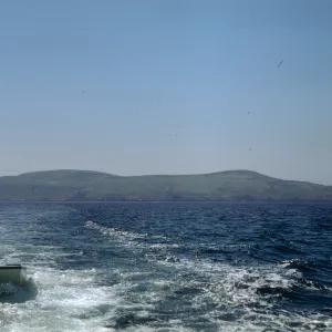 Santa Barbara Island from boat
