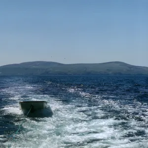 Santa Barbara Island from boat