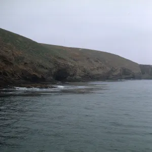 Santa Barbara Island from boat