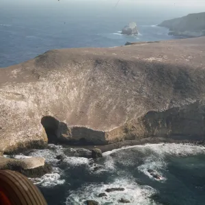 Santa Barbara Island, Hook, from airplane