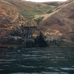 dock at Landing Cove, Santa Barbara Island
