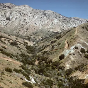 San Justiniano Canyon on Santa Cruz Island