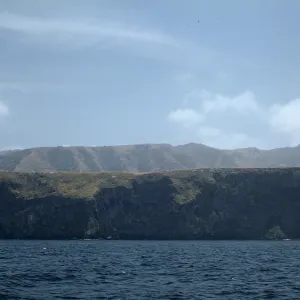 Santa Cruz Island from Ocean