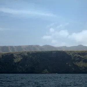Santa Cruz Island from Ocean