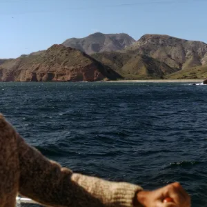 Santa Cruz Island from Ocean