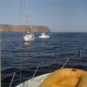 Santa Cruz Island from Boat 