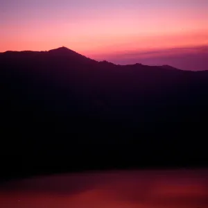 Sunrise or Sunset on Santa Cruz Island