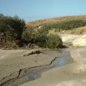 Willow Canyon flooding and recutting, winter 1977-1978
