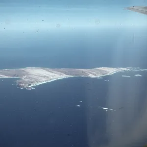 San Miguel Island, aerial view