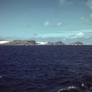 San Miguel Island seen from ocean