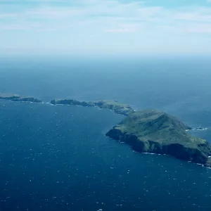 Anacapa Island, from an airplane