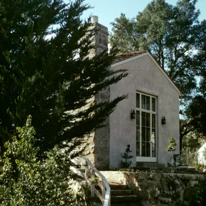 front walk to the Blaksley Library