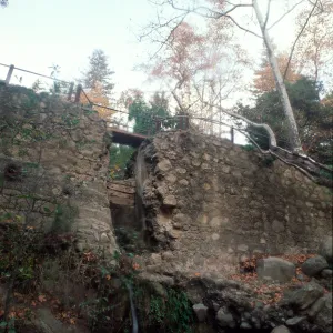 Mission Dam, from below