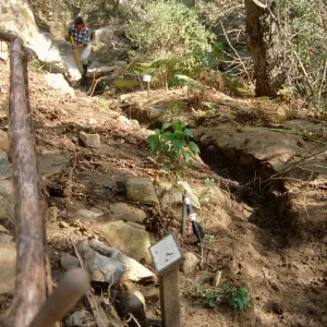 construction on the Mission Aqueduct