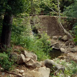 Mission Dam from Lower Creek