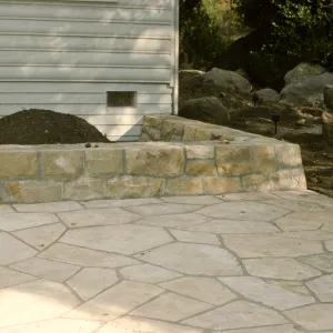 SBBG Home Demonstration Garden construction