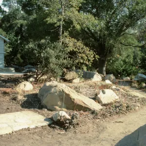 SBBG Home Demonstration Garden construction