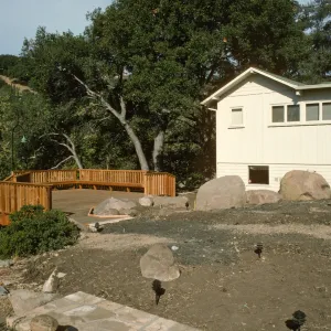SBBG Home Demonstration Garden construction