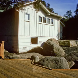 SBBG Home Demonstration Garden construction
