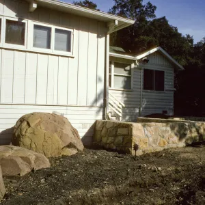 SBBG Home Demonstration Garden construction