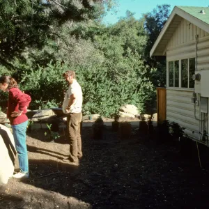 SBBG Home Demonstration Garden construction
