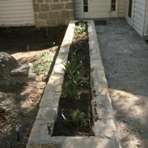 SBBG Home Demonstration Garden construction