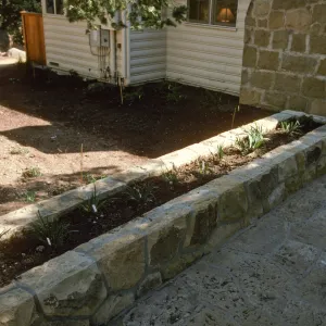 SBBG Home Demonstration Garden construction