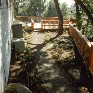 SBBG Home Demonstration Garden construction