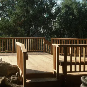 SBBG Home Demonstration Garden construction