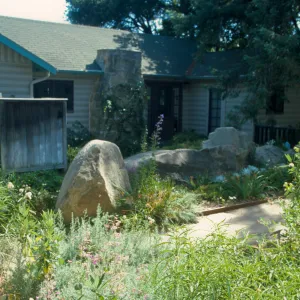 Home Demonstration Garden in front of the Cottage