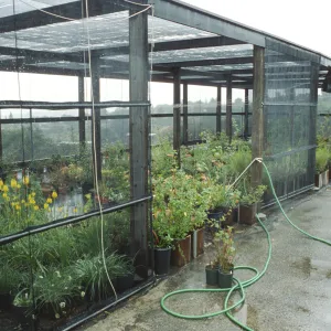Horticulture Unit, shade structure, gcovered growing area