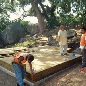 Tea House Construction