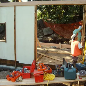Tea House Construction
