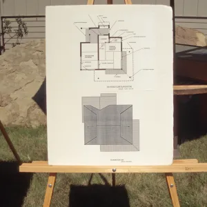 sign about tea house construction