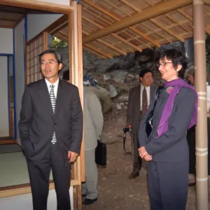 Japanese consul-general visit to Tea House