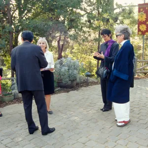 Japanese consul-general visit to Tea House