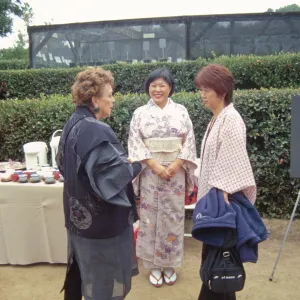 Tea House event in the Courtyard, 2000