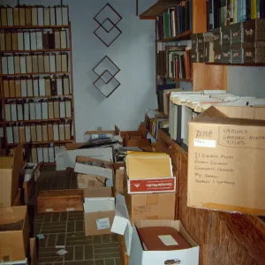 Office storage at SBBG