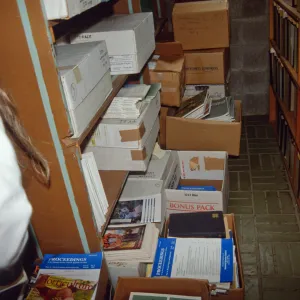 Office storage at SBBG