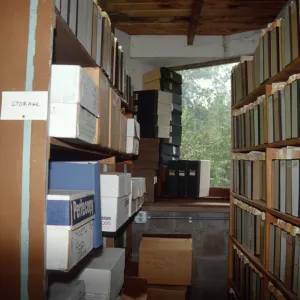 Office storage at SBBG