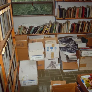 Office storage at SBBG