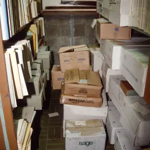 Office storage at SBBG