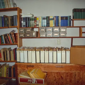 Office storage at SBBG