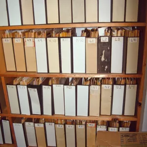 Office storage at SBBG