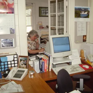 An office inside the Cottage