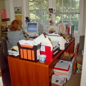 An office inside the Cottage