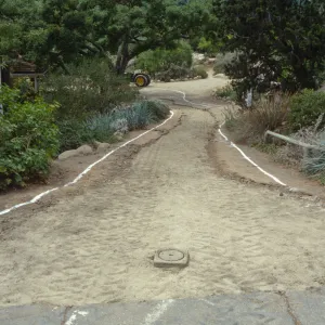 Reconstruction of entrance paths