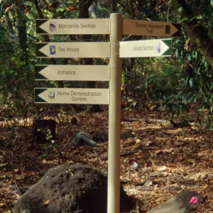 Directional signage 