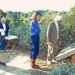 Dedication of Chaparral interpretive panel on the Porter Trail